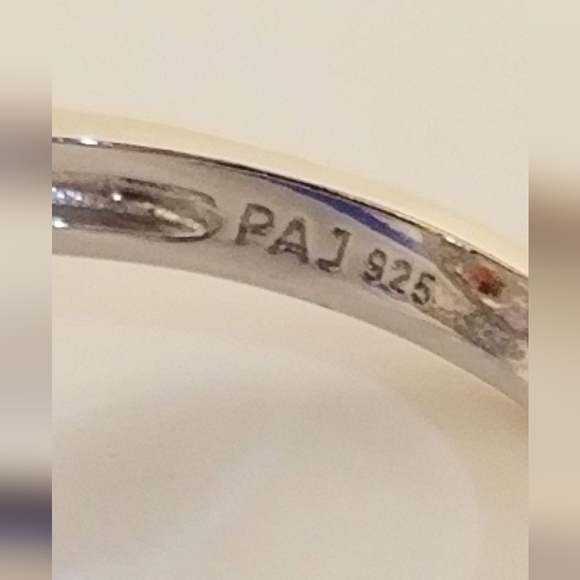 NWOT Sterling silver cocktail ring, semi precious gems, Prime Art & Jewel, sz 8 - Picture 6 of 12